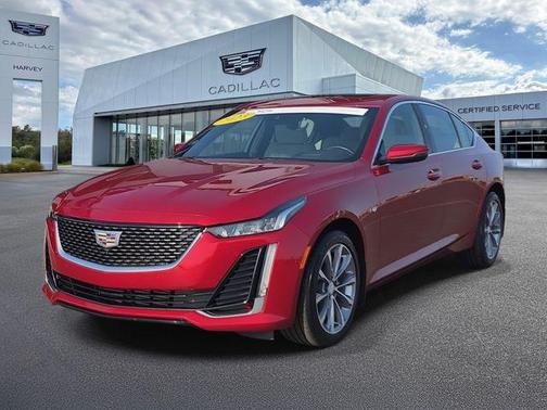 Radiant Red Tintcoat 2023 Cadillac CT5 Premium Luxury