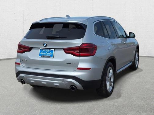 Glacier Silver Metallic 2021 BMW X3 xDrive30i