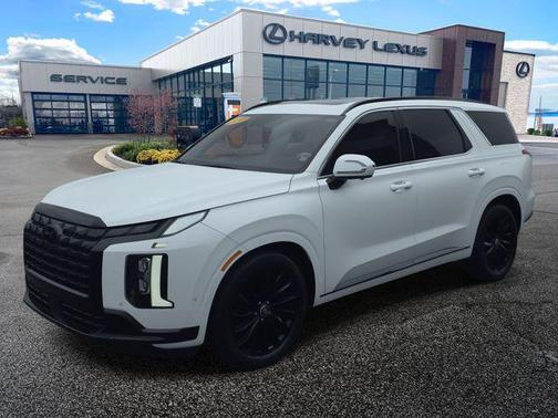 Hyper White 2024 Hyundai PALISADE Calligraphy Night Edition