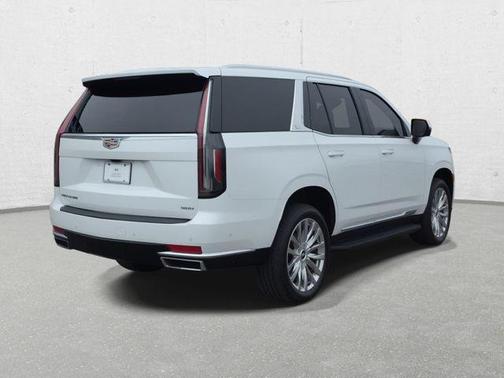 Crystal White Tricoat 2021 Cadillac Escalade Premium Luxury