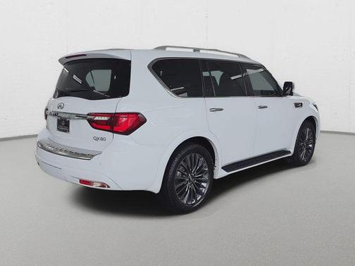 Moonstone White 2024 INFINITI QX80 SENSORY AWD