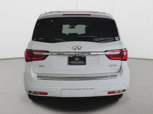 Moonstone White 2024 INFINITI QX80 SENSORY AWD