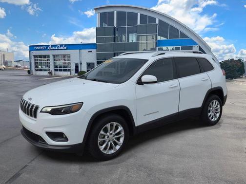Bright White Clearcoat 2019 Jeep Cherokee Latitude