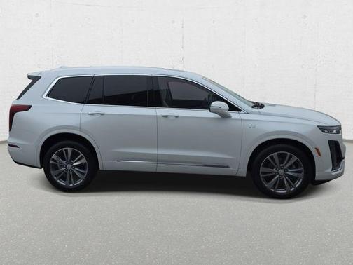 Crystal White Tricoat 2025 Cadillac XT6 Premium Luxury AWD