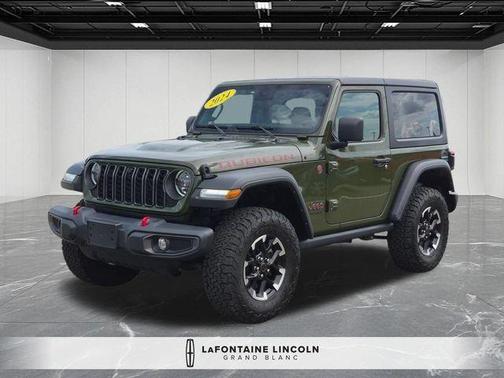 Green 2024 Jeep Wrangler Rubicon