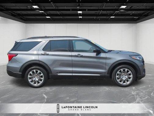 Gray 2025 Ford Explorer Active