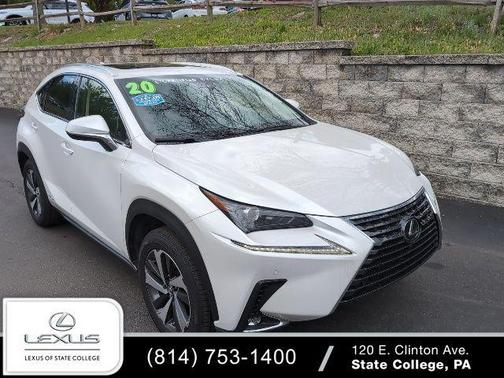 White Pearl 2020 Lexus NX 300h Base