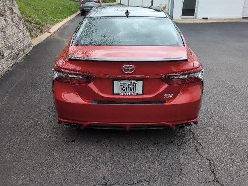 Supersonic Red/Midnight Black Metallic 2024 Toyota Camry XSE