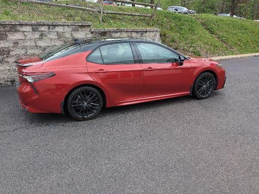 Supersonic Red/Midnight Black Metallic 2024 Toyota Camry XSE