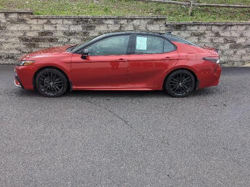 Supersonic Red/Midnight Black Metallic 2024 Toyota Camry XSE