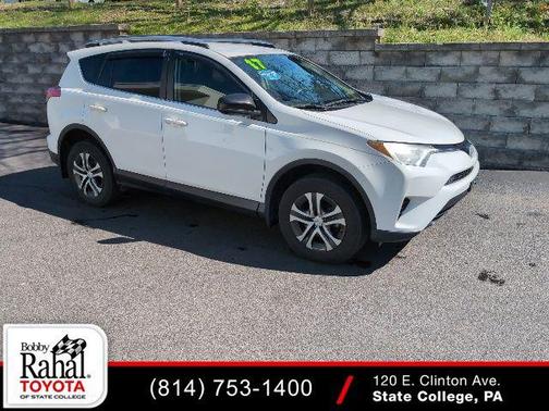 Super White 2017 Toyota RAV4 LE
