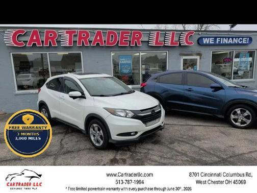 White Orchid Pearl 2017 Honda HR-V EX