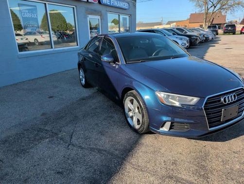 Cosmos Blue Metallic 2018 Audi A3 Premium