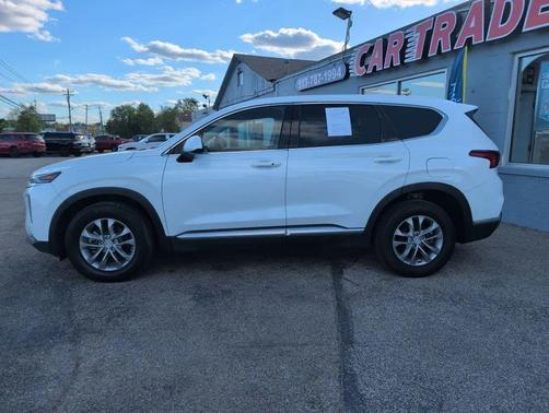 Quartz White 2019 Hyundai SANTA FE SEL 2.4
