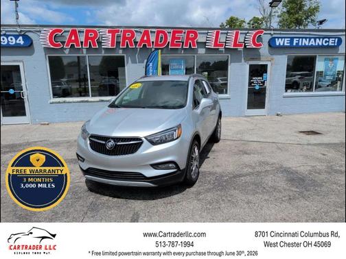 Quicksilver Metallic 2017 Buick Encore Sport Touring