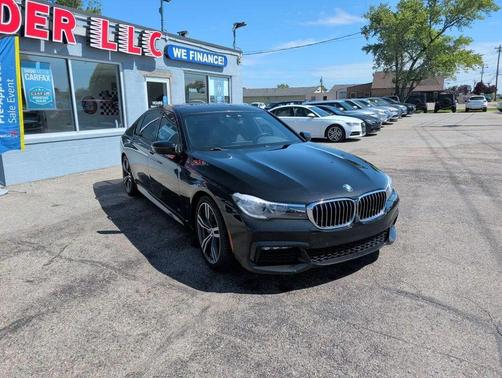 Black Sapphire Metallic 2019 BMW 740 740i Sedan 4D