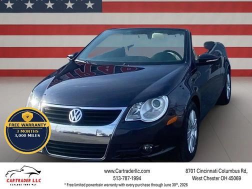 Blue 2009 Volkswagen Eos Komfort