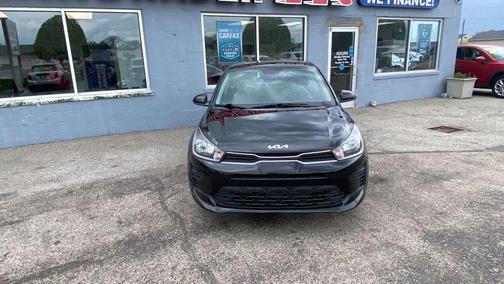 Aurora Black 2022 Kia Rio S
