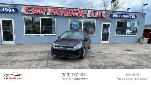 Aurora Black 2022 Kia Rio S