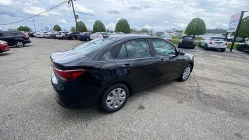 Aurora Black 2022 Kia Rio S