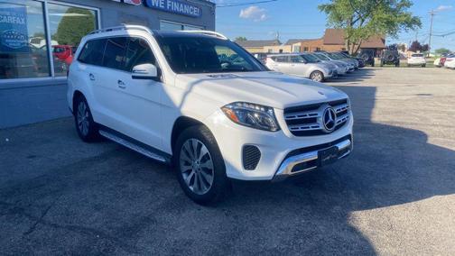 White 2017 Mercedes-Benz GLS 450 4MATIC