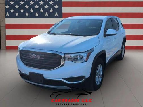 Summit White 2019 GMC Acadia SLE-1