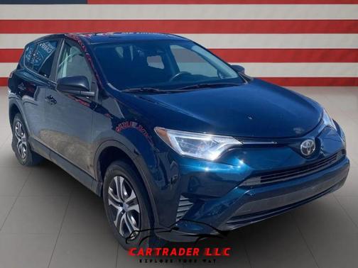 Galactic Aqua Mica 2018 Toyota RAV4 LE