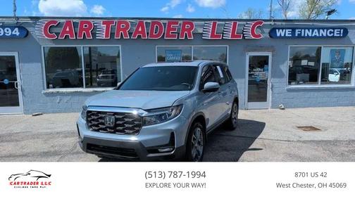 Obsidian Blue Pearl 2022 Honda Passport AWD EX-L