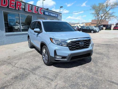 Obsidian Blue Pearl 2022 Honda Passport AWD EX-L