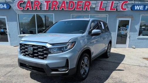 Obsidian Blue Pearl 2022 Honda Passport AWD EX-L