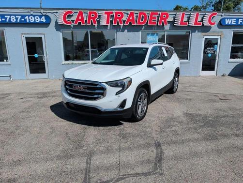 Summit White 2021 GMC Terrain SLT