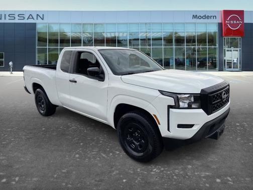 Glacier White 2024 Nissan Frontier S