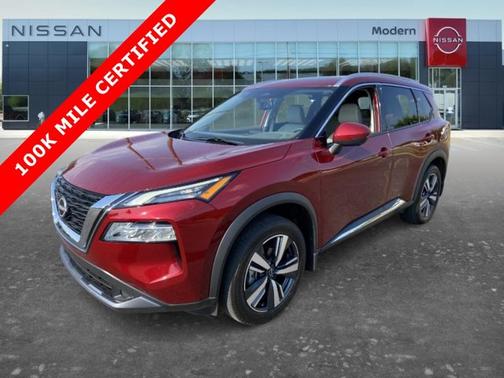 Scarlet Ember 2023 Nissan Rogue SL
