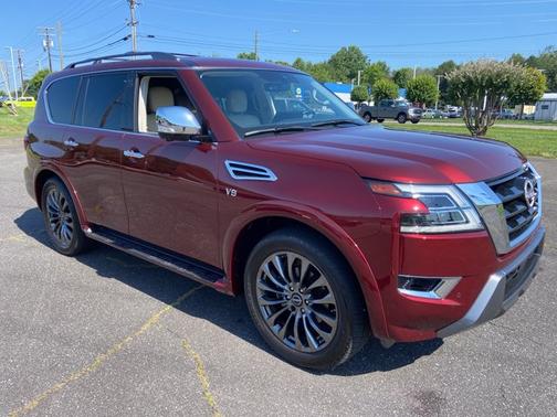 Coulis Red Pear 2024 Nissan Armada Platinum