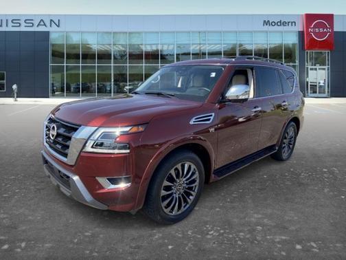 Coulis Red Pear 2024 Nissan Armada Platinum