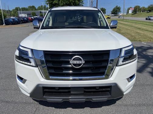 Aspen White 2023 Nissan Armada Platinum