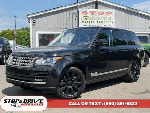 Black 2016 Land Rover Range Rover 5.0L Supercharged