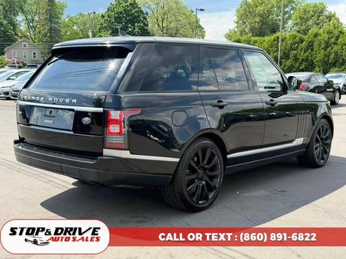 Black 2016 Land Rover Range Rover 5.0L Supercharged