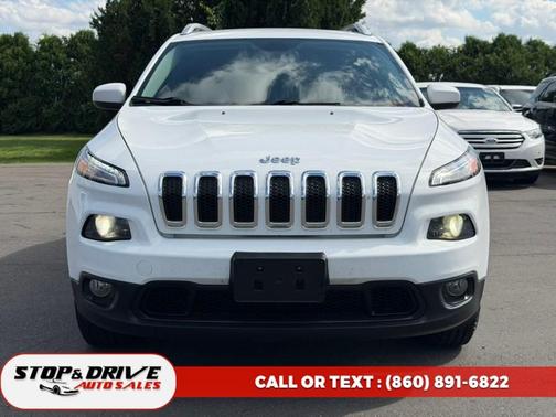 Bright White Clearcoat 2018 Jeep Cherokee Latitude Plus