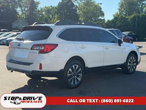 Crystal White Pearl 2015 Subaru Outback 2.5i Limited