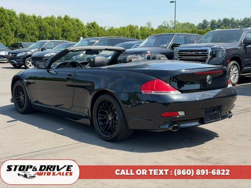 Jet Black 2006 BMW 650 650Ci 2dr Convertible