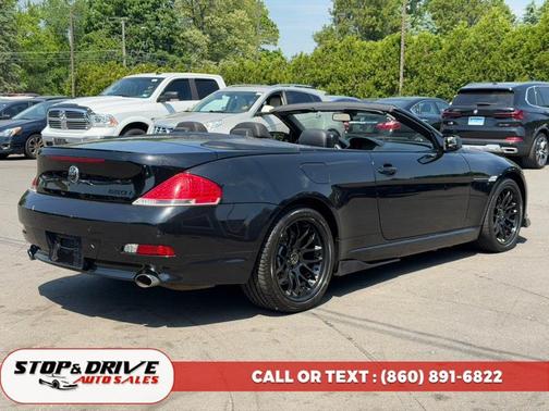 Jet Black 2006 BMW 650 650Ci 2dr Convertible