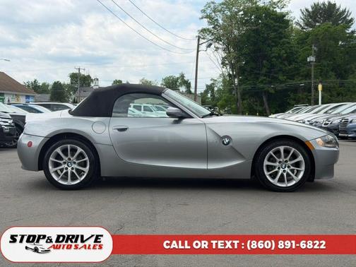 Silver Gray Metallic 2006 BMW Z4 3.0i Roadster
