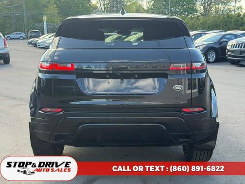 Santorini Black Metallic 2021 Land Rover Range Rover Evoque R-Dynamic SE