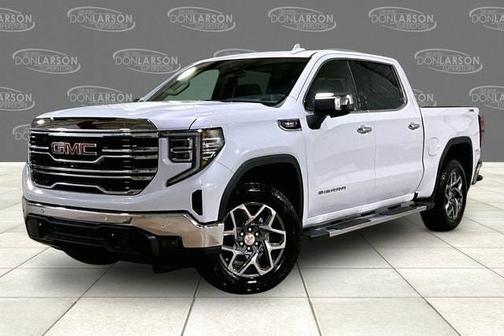 Glacier White 2026 GMC Sierra 1500 SLT