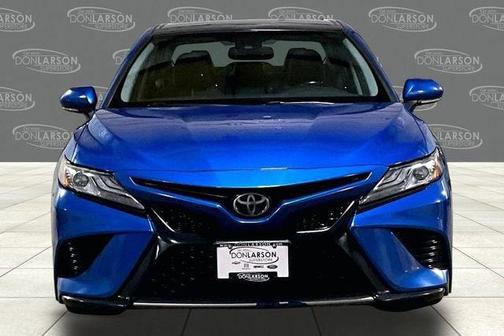 Blue Streak Metallic 2019 Toyota Camry XSE