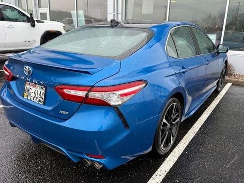 Blue 2019 Toyota Camry XSE