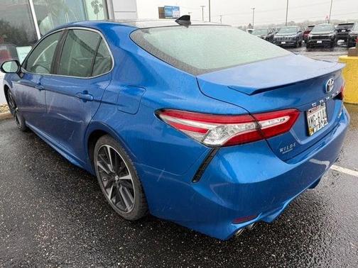 Blue 2019 Toyota Camry XSE