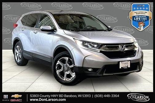 Lunar Silver Metallic 2017 Honda CR-V EX