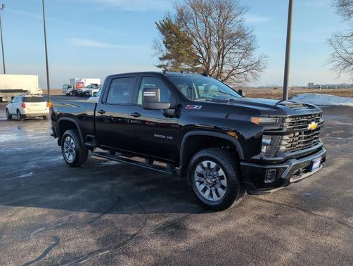 Black 2026 Chevrolet Silverado 2500 Custom